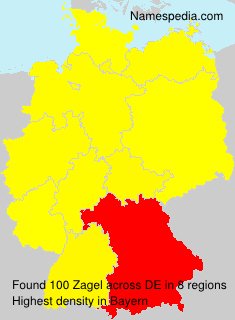 Surname Zagel in Germany Surname Zagel in Germany