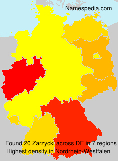 Surname Zarzycki in Germany Surname Zarzycki in Germany