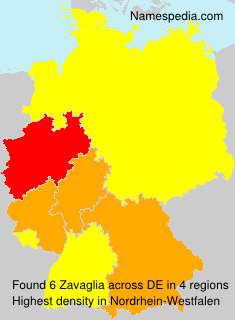 Surname Zavaglia in Germany Surname Zavaglia in Germany