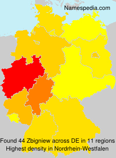 Surname Zbigniew in Germany Surname Zbigniew in Germany