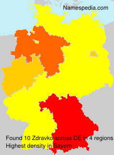 Surname Zdravko in Germany Surname Zdravko in Germany
