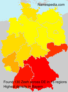 Surname Zeeh in Germany Surname Zeeh in Germany