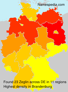 Surname Zeglin in Germany Surname Zeglin in Germany