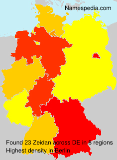 Surname Zeidan in Germany Surname Zeidan in Germany