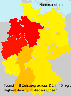 Surname Zeisberg in Germany Surname Zeisberg in Germany