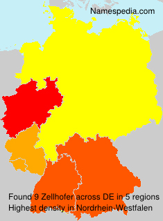 Surname Zellhofer in Germany Surname Zellhofer in Germany