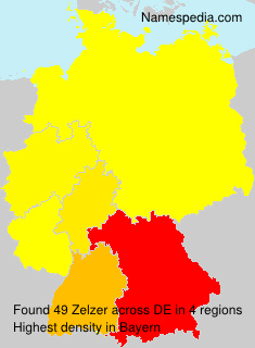 Surname Zelzer in Germany Surname Zelzer in Germany
