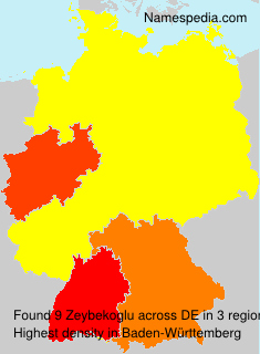 Surname Zeybekoglu in Germany Surname Zeybekoglu in Germany