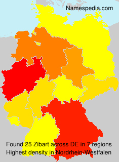 Surname Zibart in Germany Surname Zibart in Germany