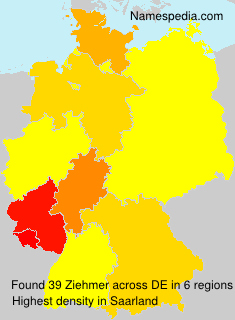 Surname Ziehmer in Germany Surname Ziehmer in Germany