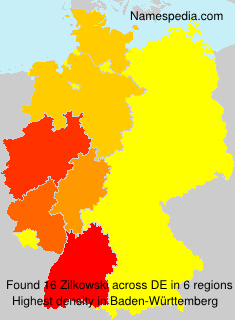 Surname Zilkowski in Germany Surname Zilkowski in Germany