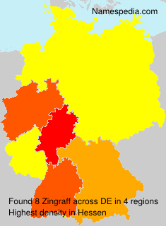 Surname Zingraff in Germany Surname Zingraff in Germany