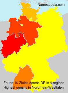 Surname Ziolek in Germany Surname Ziolek in Germany