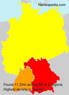 Surname Zirkl in Germany Surname Zirkl in Germany