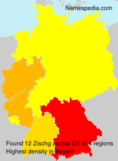 Surname Zischg in Germany Surname Zischg in Germany