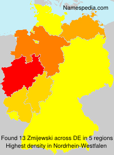 Surname Zmijewski in Germany Surname Zmijewski in Germany