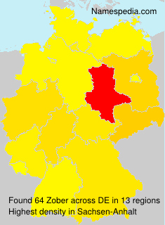 Surname Zober in Germany Surname Zober in Germany