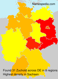 Surname Zuchold in Germany Surname Zuchold in Germany