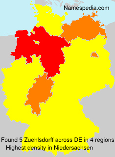Surname Zuehlsdorff in Germany Surname Zuehlsdorff in Germany