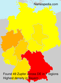 Surname Zupfer in Germany Surname Zupfer in Germany