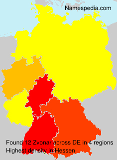 Surname Zvonar in Germany Surname Zvonar in Germany