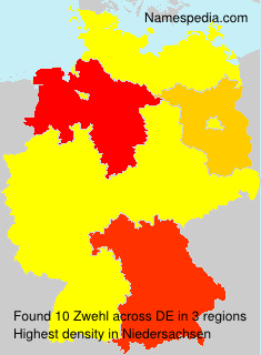 Surname Zwehl in Germany Surname Zwehl in Germany