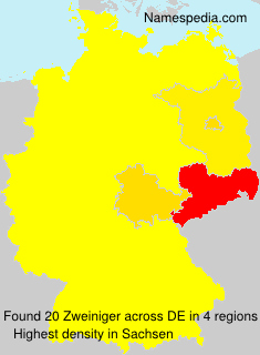 Surname Zweiniger in Germany Surname Zweiniger in Germany