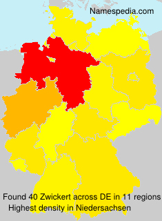 Surname Zwickert in Germany Surname Zwickert in Germany