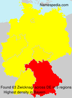 Surname Zwicknagl in Germany Surname Zwicknagl in Germany