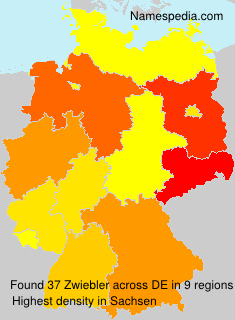Surname Zwiebler in Germany Surname Zwiebler in Germany