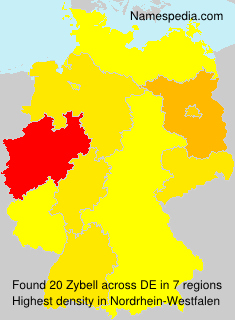 Surname Zybell in Germany Surname Zybell in Germany