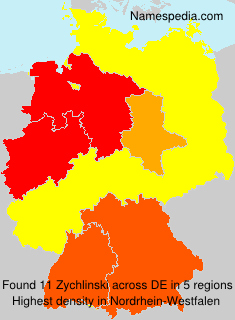 Surname Zychlinski in Germany Surname Zychlinski in Germany