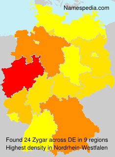 Surname Zygar in Germany Surname Zygar in Germany