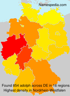 Surname adolph in Germany Surname adolph in Germany