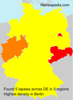 Surname lapawa in Germany Surname lapawa in Germany