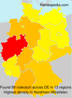 Surname roskosch in Germany Surname roskosch in Germany