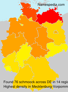 Surname schmoock in Germany Surname schmoock in Germany