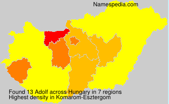 Surname Adolf in Hungary Surname Adolf in Hungary