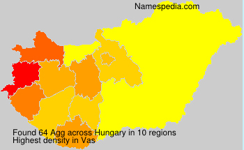 Surname Agg in Hungary Surname Agg in Hungary
