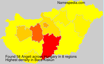Surname Angeli in Hungary Surname Angeli in Hungary