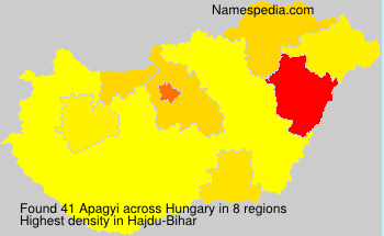 Surname Apagyi in Hungary Surname Apagyi in Hungary