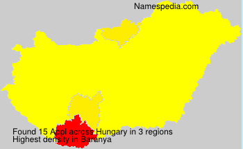 Surname Appl in Hungary