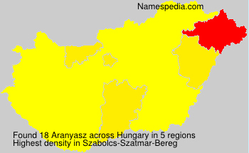 Surname Aranyasz in Hungary Surname Aranyasz in Hungary