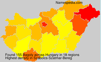 Surname Bagoly in Hungary Surname Bagoly in Hungary