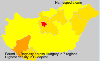 Surname Bagossy in Hungary Surname Bagossy in Hungary