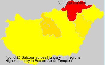 Surname Balabas in Hungary Surname Balabas in Hungary