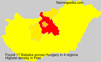 Surname Balaska in Hungary Surname Balaska in Hungary