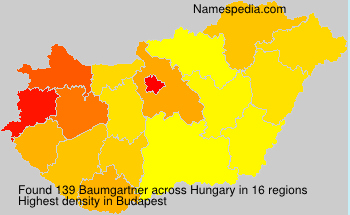 Surname Baumgartner in Hungary Surname Baumgartner in Hungary