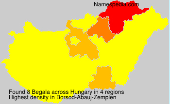 Surname Begala in Hungary Surname Begala in Hungary