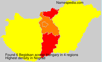 Surname Begidsan in Hungary Surname Begidsan in Hungary